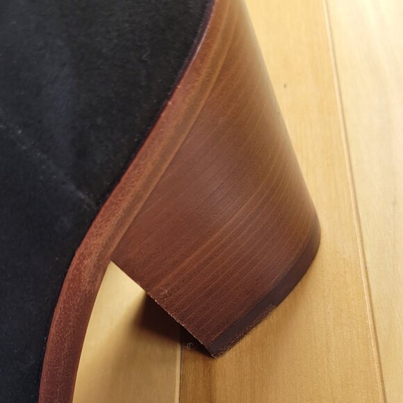 Vince Camuto Signature Black Suede Booties - Picture 4 of 13